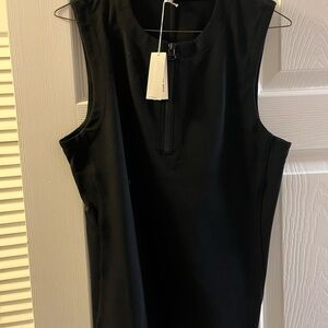James Perse Classic Black Top
